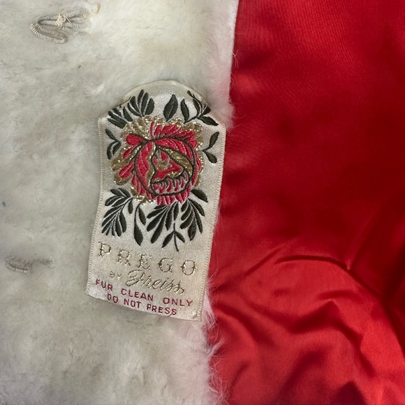 Seymour Paisin Chicago Luxurious Fur Cream Teddy Jacket size M - Picture 6 of 6